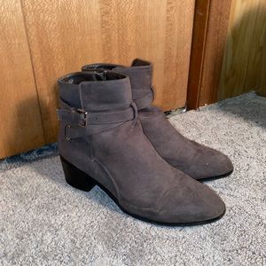 Grey Ankle Booties